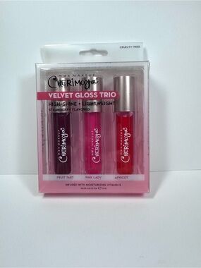 Velvet Gloss Trio Lip Gloss Set - Cherimoya